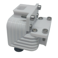 Кут, перехід горизонтальний в вертикальний, білий