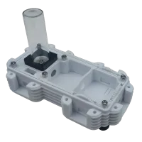 Мурашина ферма модуль 2:1 з системою зволожування, великі камери, білий