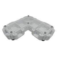 Мурашина ферма модуль 2:1Г з великими камерами, білий