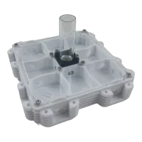 Мурашина ферма модуль 2:2 з системою зволожування, великі камери, білий